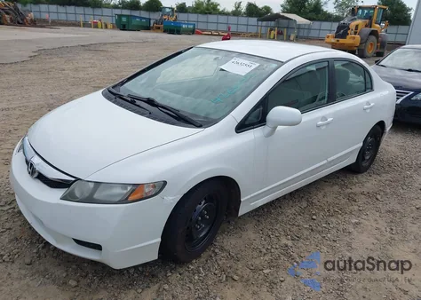 2010 Honda Civic Lx из США, поврежденный, VIN 2HGFA1F50AH568831